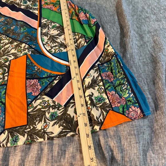 Junarose Mixed Print Sleeveless Tank Blouse Shirt Top Womens size 18 NEW - Picture 8 of 8